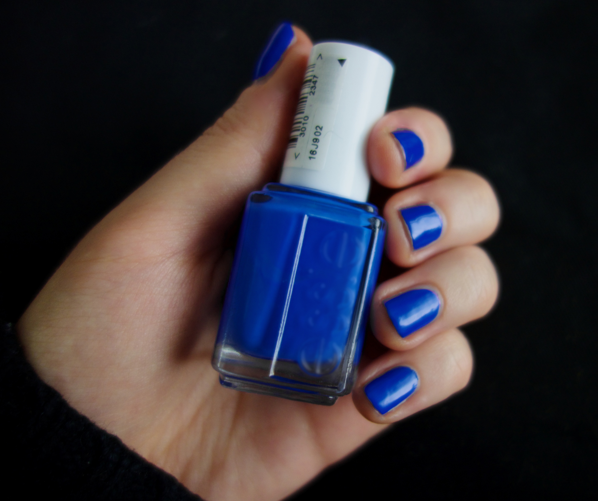 ongles bleus